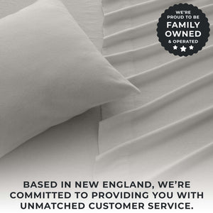 4-Piece Cotton Solid Flannel Sheet - Nordic Collection