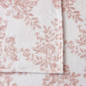 4-Piece Printed Plush Sheet - Velvet Luxe Collection