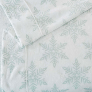 4-Piece Printed Plush Sheet - Velvet Luxe Collection