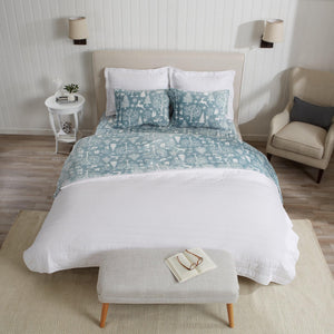 4-Piece Printed Plush Sheet - Velvet Luxe Collection