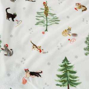 4-Piece Printed Plush Sheet - Velvet Luxe Collection