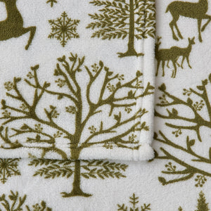 4-Piece Printed Plush Sheet - Velvet Luxe Collection