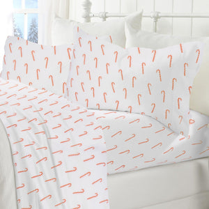 4-Piece Printed Plush Sheet - Velvet Luxe Collection