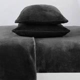 Solid Plush Sheet - Velvet Luxe Collection