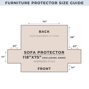 Reversible Furniture Protector - Elenor Collection