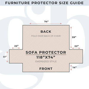 Reversible Furniture Protector - Elenor Collection