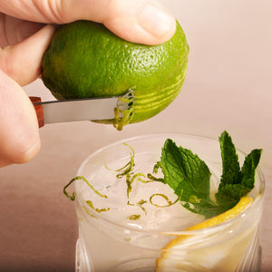 Professional Citrus Zester with Acacia Wood Handle