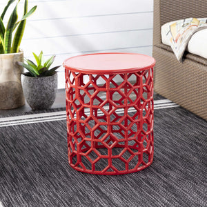 Steyregg Bright Orange End Table