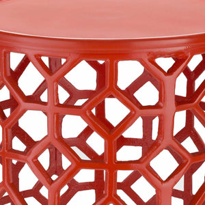 Steyregg Bright Orange End Table
