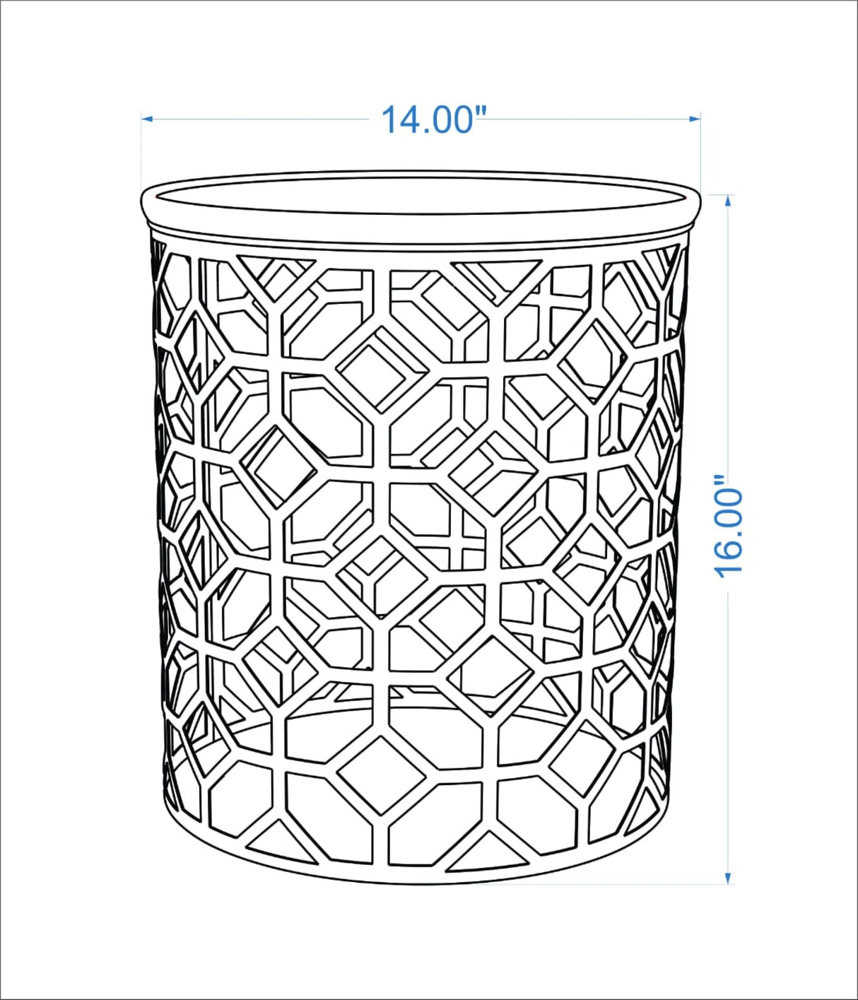 Steyregg Bright Orange End Table
