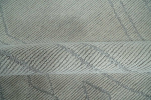 Hand Tufted Ivory Traditional Geometrical Moroccan Design Custom Made Rug