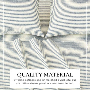 Striped Sheet Set - Evette Collection