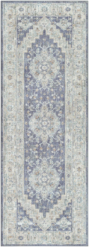 Sema Blue Medallion Area Rug