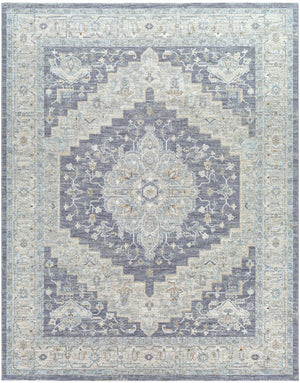 Sema Blue Medallion Area Rug