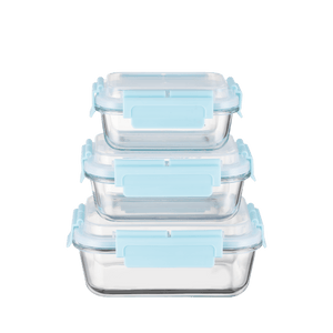 High Top Lid Rectangle Containers