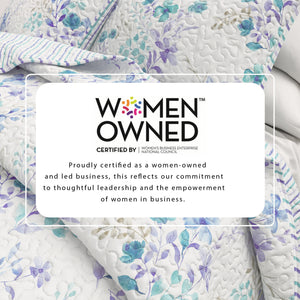 April Morning Floral Quilt Set