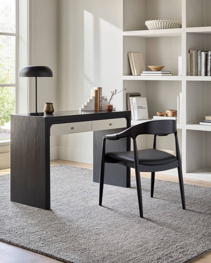 Laurencio Black Dining Chair
