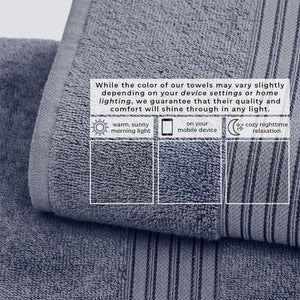 Cotton Terry Bath Towel Set - Cooper Collection