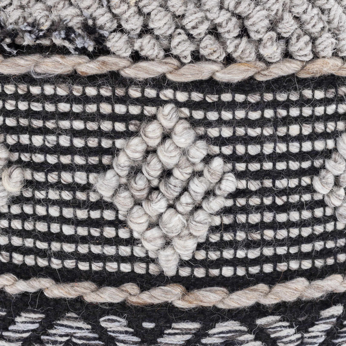 Scharndorf Taupe Pouf