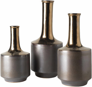 Tervel Charcoal Vase