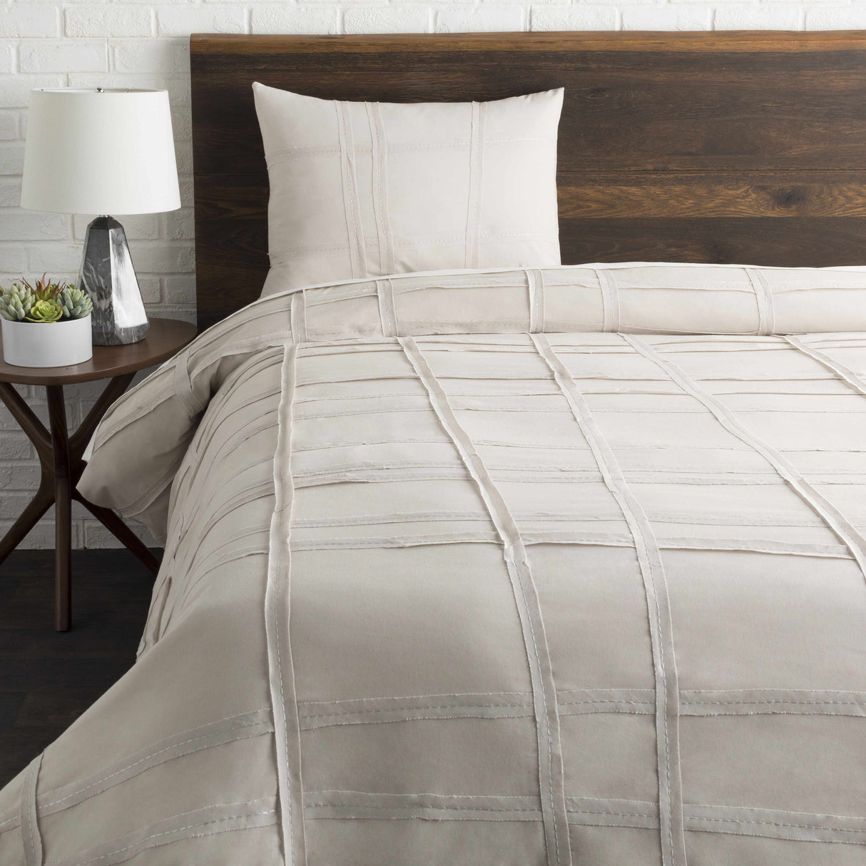 Krk Light Gray Bedding