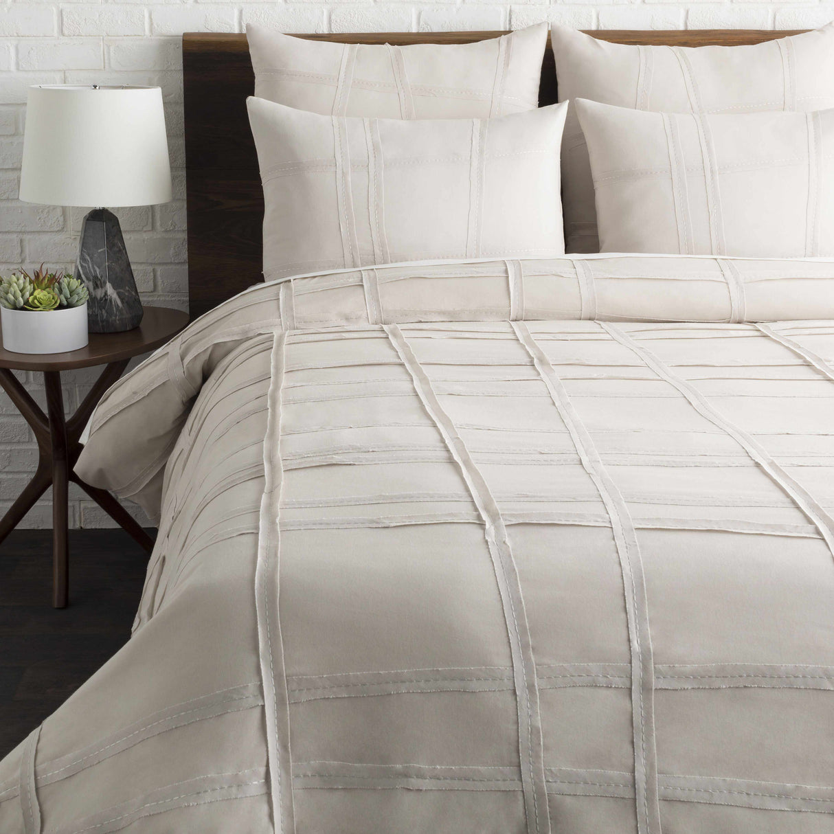 Krk Light Gray Bedding