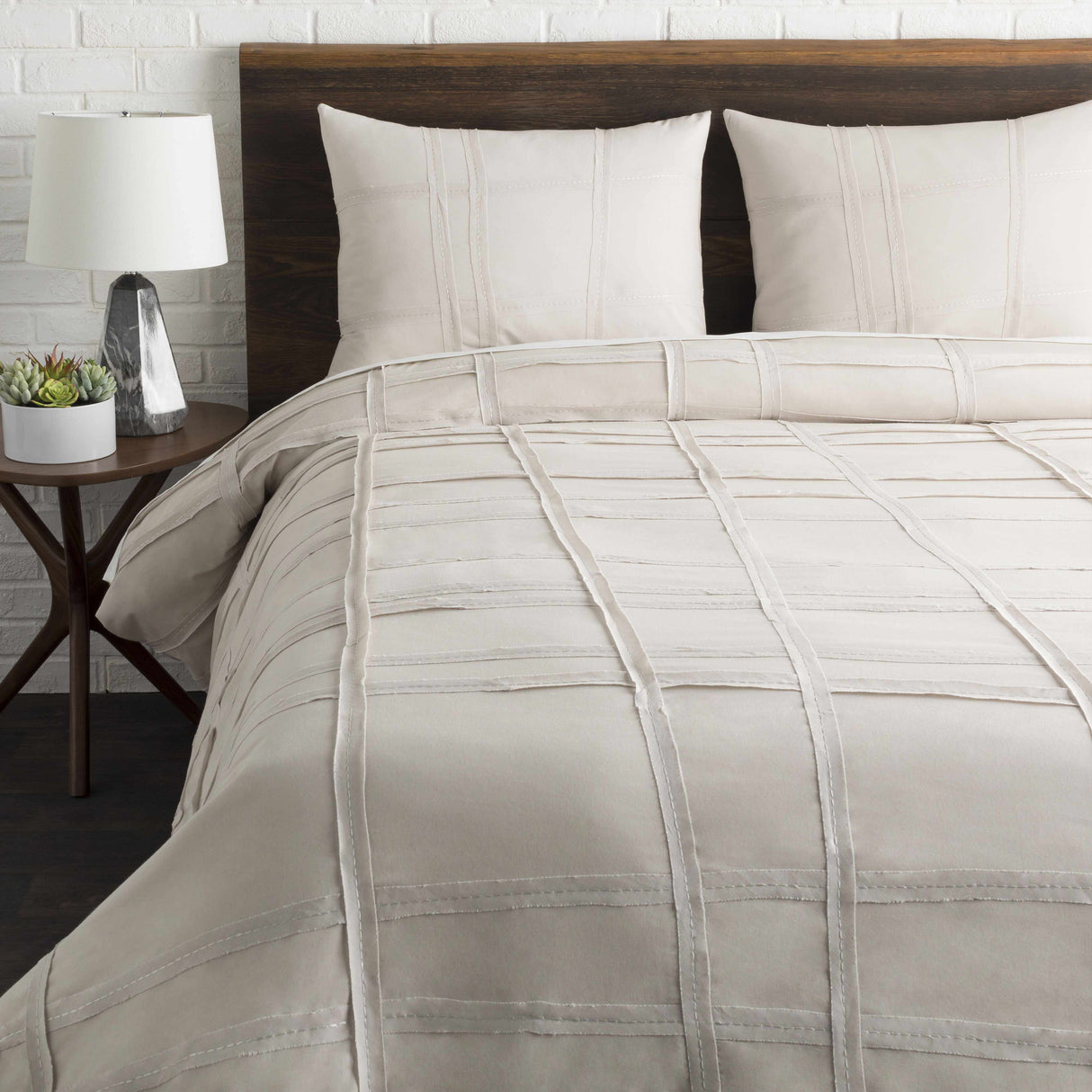 Krk Light Gray Bedding
