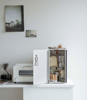 Bread Box - Vertical - Steel