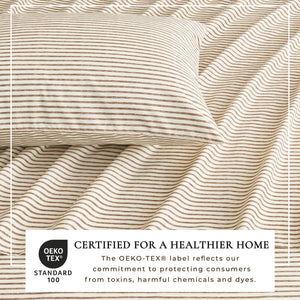 Striped Sheet Set - Evette Collection
