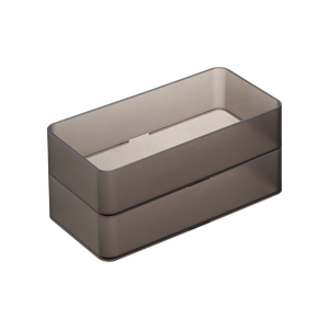 Stackable Clear Organizers [Set of 2] - Four Sizes