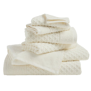 Cotton Diamond Waffle Weave Bath Towel Set - Grayson Collection
