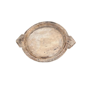 Wood Two Handle Parat - Small
