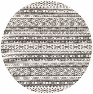 Imboden Black&White Outdoor Rug