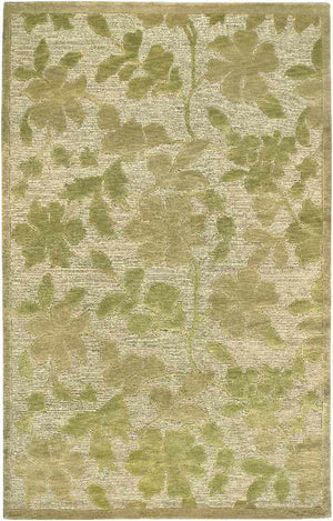 Hawkinsville Modern Beige/Green Area Rug