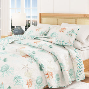 Key West Collection Coastal Quilt Set