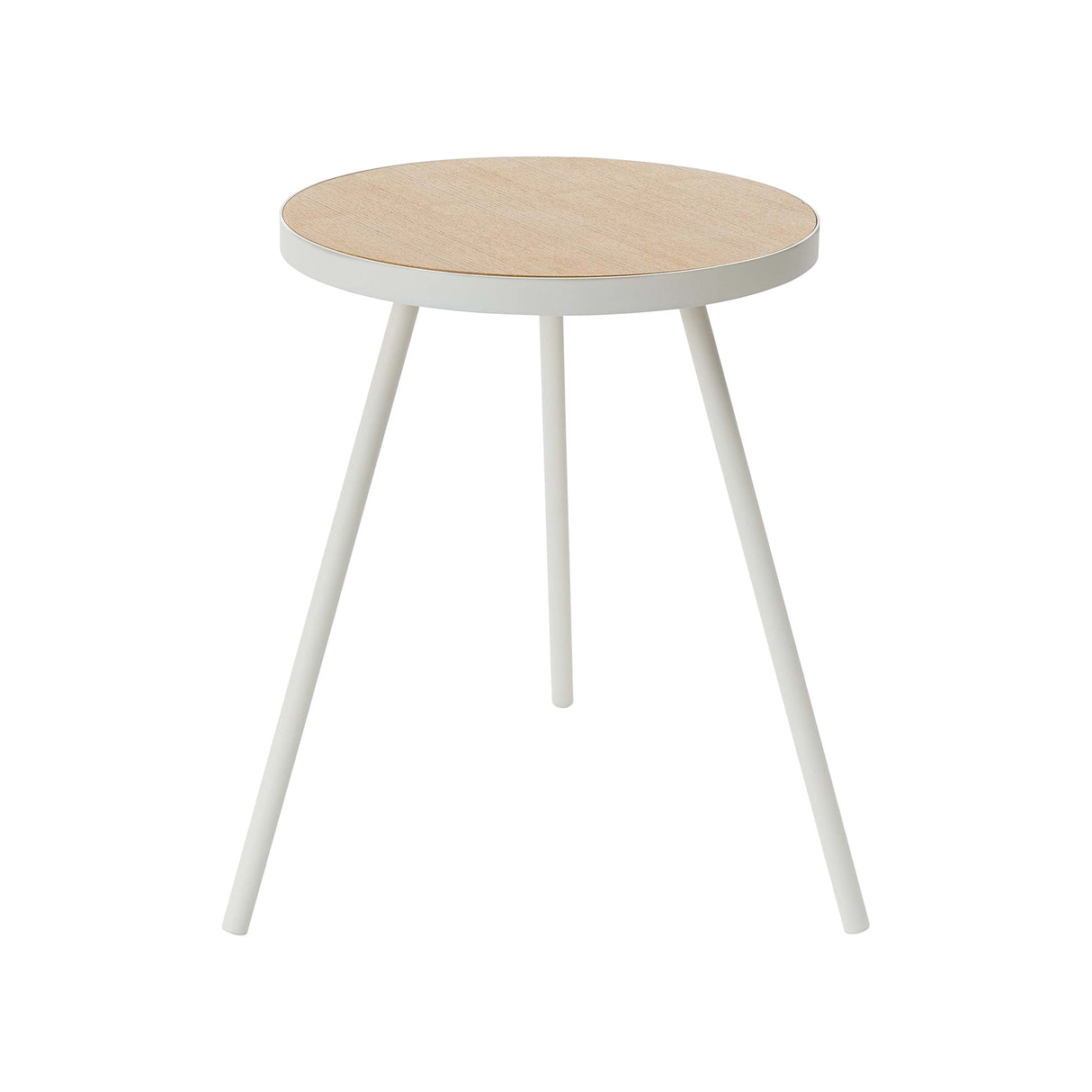 Side Table (20" H)  - Steel + Wood