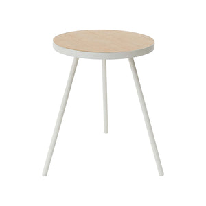 Side Table (20" H)  - Steel + Wood