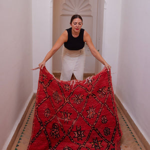 Itran Vintage Moroccan Runner Rug | 3’8” x 6’4”