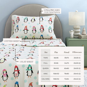 4-Piece Turkish Cotton Flannel Sheet - Stratton Collection