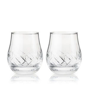 Admiral Crystal Whiskey Heavyweight Glasses