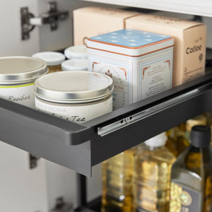 Two-Tier Pull-Out Shelf - Steel