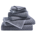 Cotton Diamond Waffle Weave Bath Towel Set - Grayson Collection