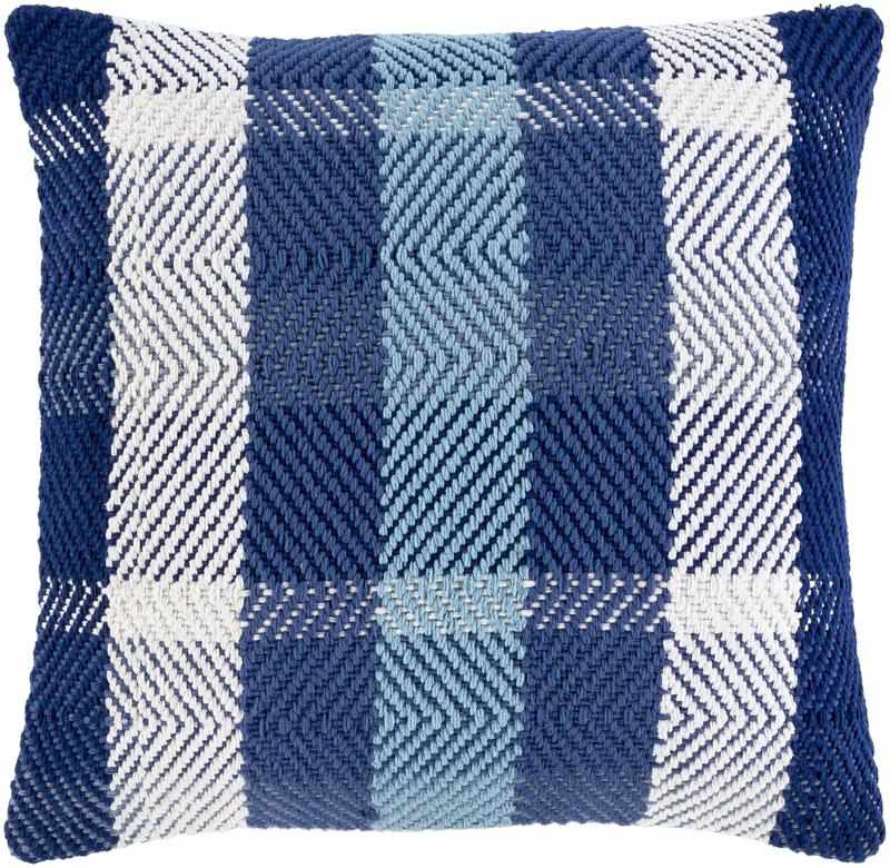 Heille Dark Blue Pillow Cover