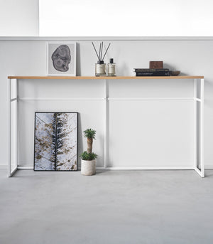Long Console Table - Steel