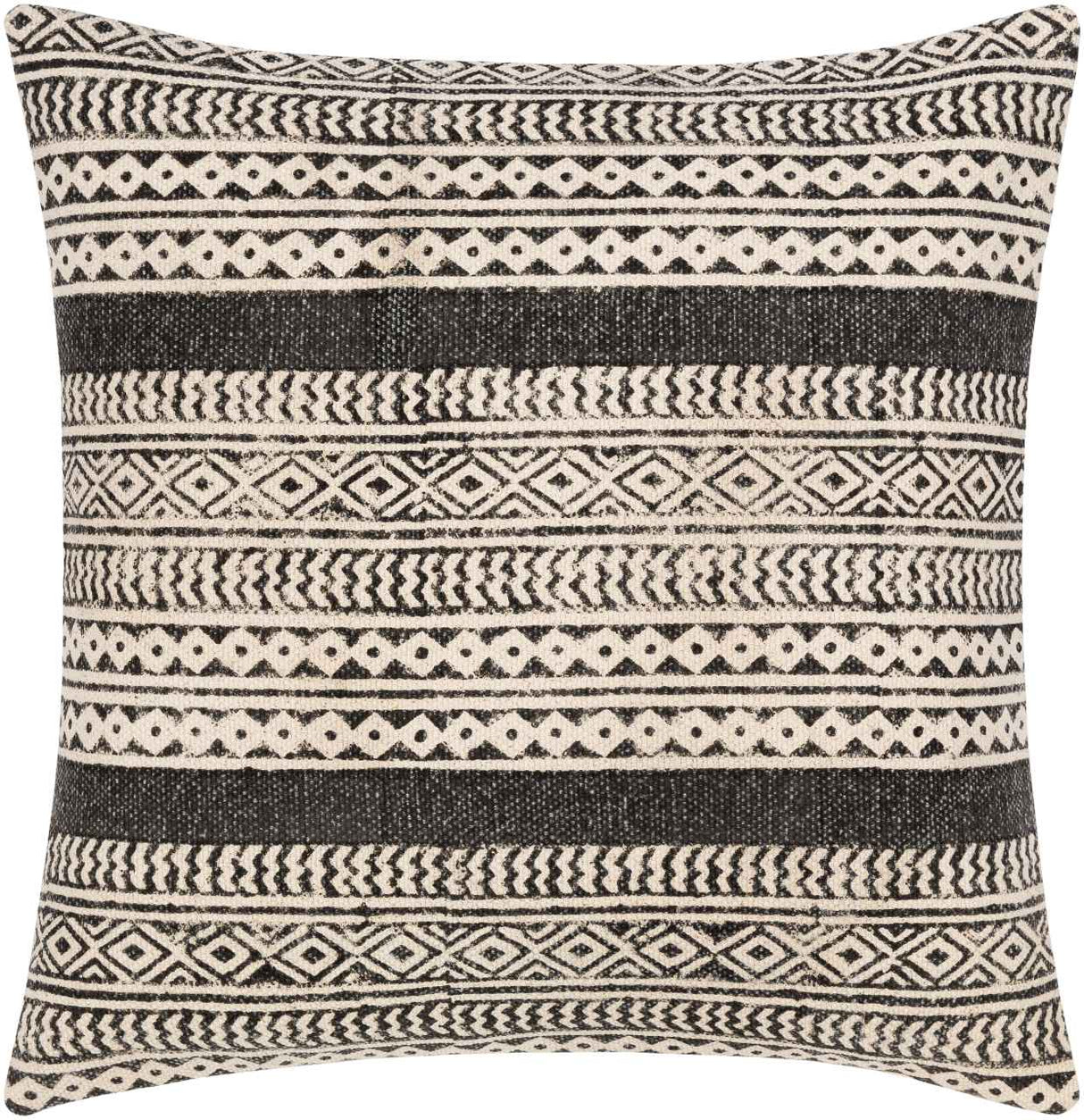 Sarleinsbach Black Pillow Cover