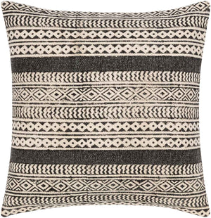 Sarleinsbach Black Pillow Cover