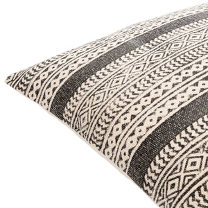 Sarleinsbach Black Pillow Cover