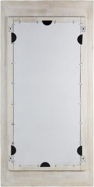 Glinden Traditional White Wall Mirror