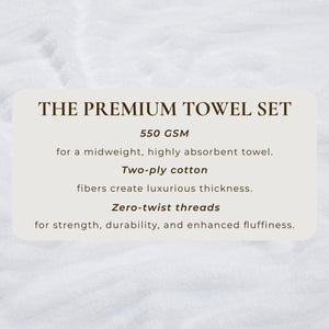Luxury Cotton Towels - Karina Collection