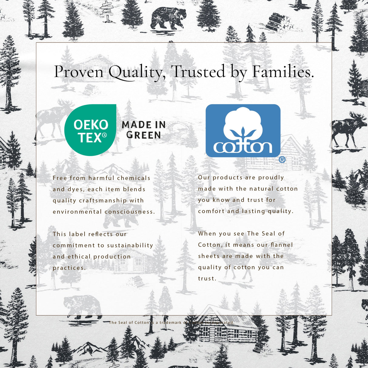 4-Piece Turkish Cotton Flannel Sheet - Lakeview Collection